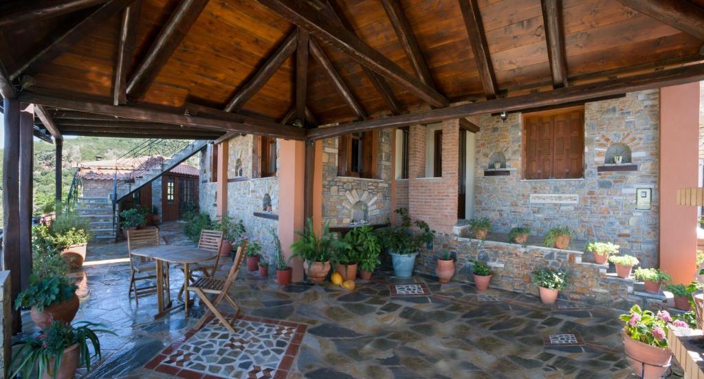 Mansion Terpou Otel Áyios Vlásios Dış mekan fotoğraf