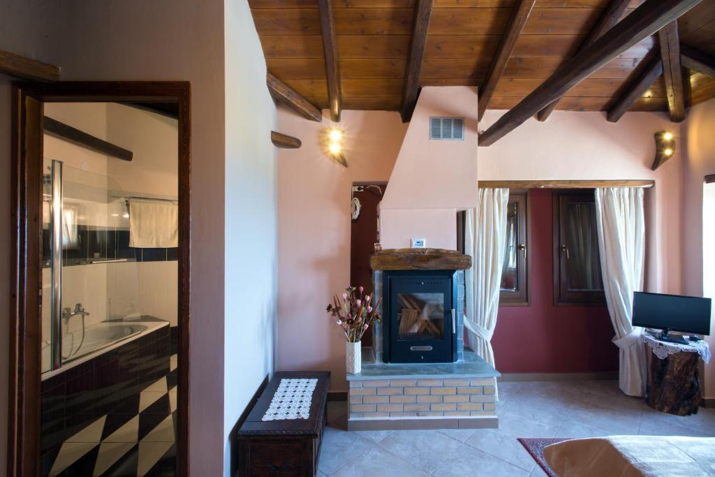 Mansion Terpou Otel Áyios Vlásios Oda fotoğraf