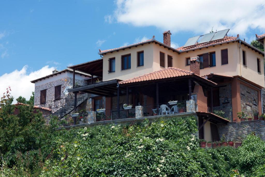 Mansion Terpou Otel Áyios Vlásios Dış mekan fotoğraf