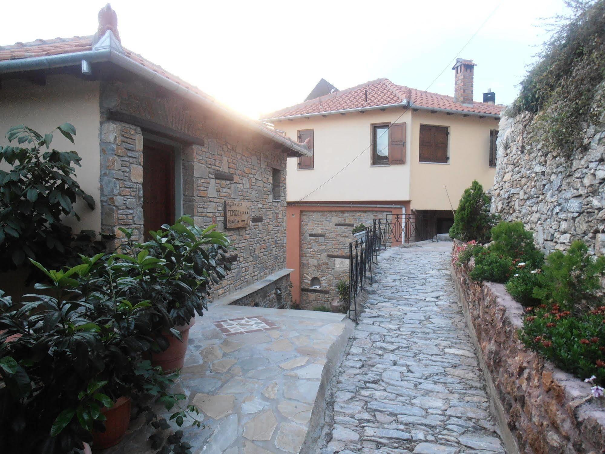 Mansion Terpou Otel Áyios Vlásios Dış mekan fotoğraf